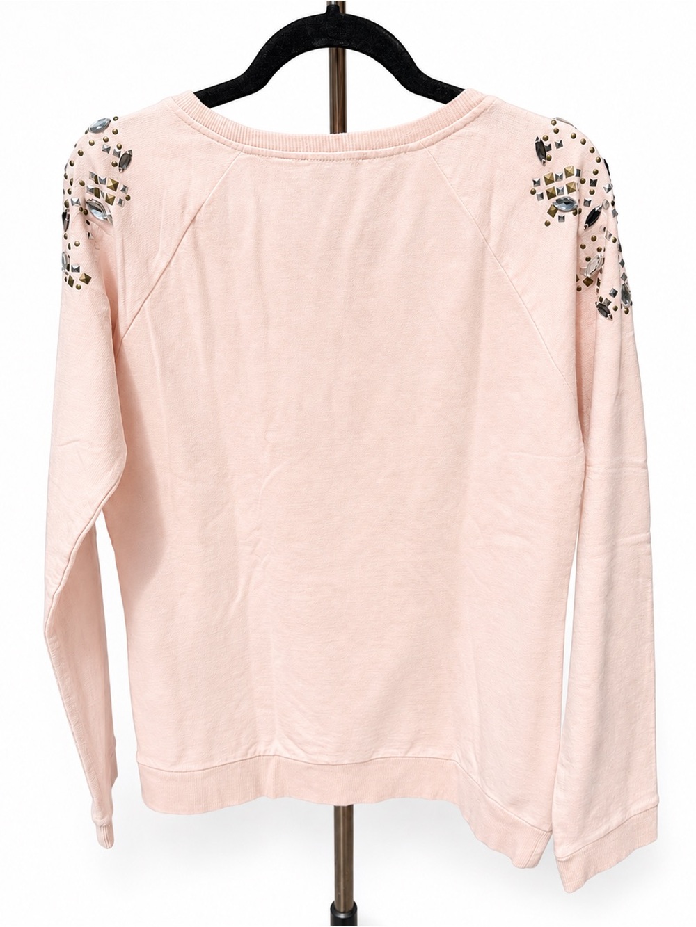 Notations Embellished Shoulder Sweatshirt – Women’s Size Small – NWT - Picture 3 of 8